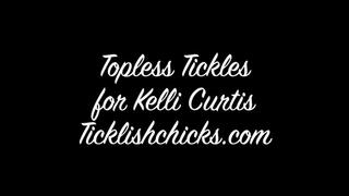 Tickling Kelli Curtis Topless, Bare Feet, Tits, Moaning and Tied Spread Eagle to Her Bed (1080p HD)