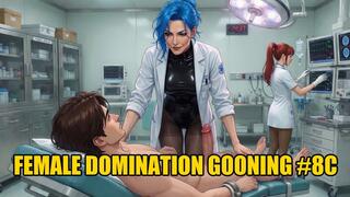 Female Domination Gooning #8C: Latex Throne Eternal Surrender (Animated, Music)