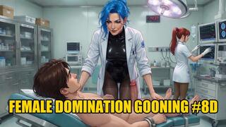 Female Domination Gooning #8D: Latex Throne Eternal Surrender (Animated, Music, Text)