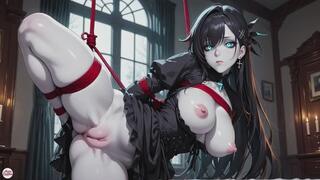 Puffy Pussy in a Haunted Manor: A Gothic Delight