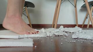 Crushing Styrofoam With My Feet - Kinky Lyrical
