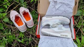 Nike Air Max 90 and Futura muddy