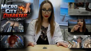 Micro City Disaster - Lydia - POV - MEGA Giantess - Micro Cities - Crush - Vore - SFX