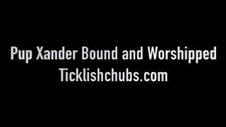 Pup Xander Bound and Feet Worshiped While He Resists the Urge to Moan in Pleasure (1080p HD)