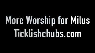More Foot Worship for Milus with Ryder Sucking and Licking Each Toe Making Milus Moan (1080p HD)