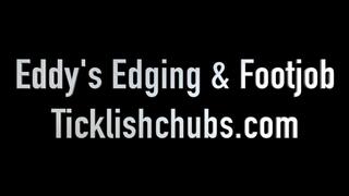 Eddy's Edging & Footjob Making Him Moan, Curl His Toes, and Cum to a Pleasurable Orgasm (1080p HD)