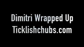Dimitri Wrapped Up, Feet Double Team Tickled, Toes Curling and Laughs Bellowing (1080p HD)