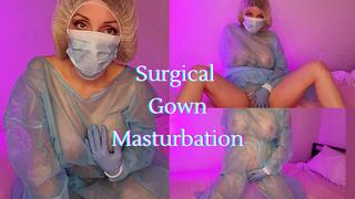 Surgical Gown Masturbation