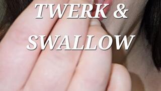 Twerk & Swallow AND Deep Throat Endoscopic footage with Kelsey