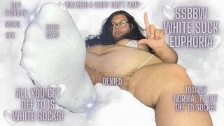 SSBBW WHITE SOCK EUPHORIA
