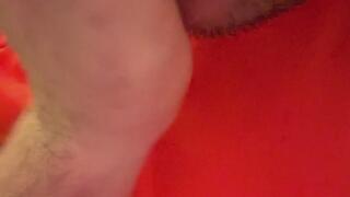 Raw nail biting