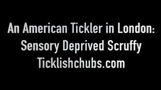 An American Tickler in London: Sensory Deprived Scruffy Gets Foot and Body Tickling While Blindfolded and Unable to Hear (1080p HD)
