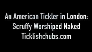 An American Tickler in London: Scruffy Foot Worship Naked Making Him Horny and Filled with Pleasure (1080p HD)