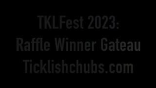 TKLFest 2023: Raffle Winner Gateau Foot Tickling and Giggling (1080p HD)