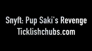 Snyft: Pup Saki's Foot Tickling Revenge on Matt Making Him Laughing and Giggle (1080p HD)