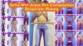 Sofia Wet Jeans Pee Compilation Desperate Pissin cut merged