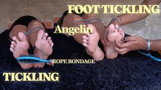 A mature woman's feet are tickled a lot (1)