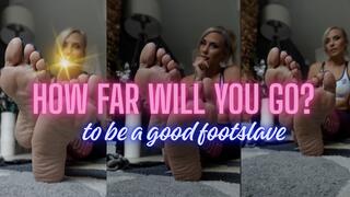 Footslave JOI CEI ending
