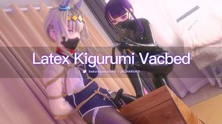 KMM-83 - Latex Kigurumi Vacbed Bondage