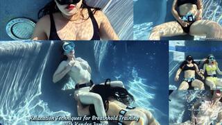 Relaxation Techniques for Breathhold Training with Kendra James- Underwater Pussy Eating 4K
