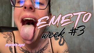 Nausea Build-Up & Rough Retching, Gag Reflex Close-Up
