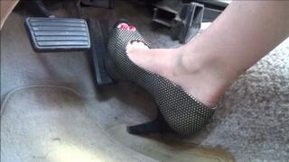 Hard flooring peep toes
