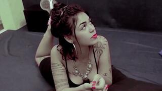 Smoking Sexy Lips Model Kimberly 0080 (1920X1080p)