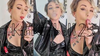 Smoking hot hairdresser is here to shave your head and tease you as you watch her chainsmoke - Kinkerbell23