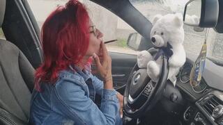 CHAIN SMOKING HUMILIATION – Blowing Thick Cigarette Smoke Into My Teddy Slave’s Face