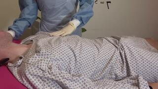 SADIC DENTAL EXAM WITH MOUTH RESTRAINER AND HANDJOB with NASTYA