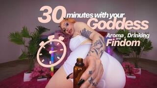 30 Minutes With Your Goddess – Aroma, Drinking & Findom