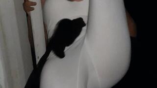 HD Stomping Giantess Vore traps tiny in flip flops and eats him