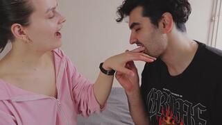 Biting Fingers For the First Time