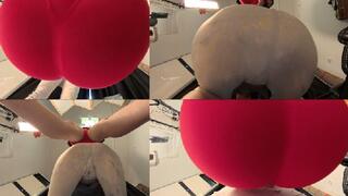 4K CC MARTINAPOV Two buttocks being trampled upon