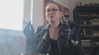 Multiples with Leather Gloves