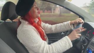 You're my passenger, I'm your driver - Smoking and driving fast