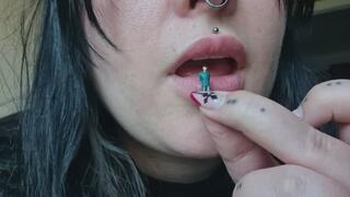 Giantess Vore - Application Accepted to be my Snack