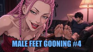 Male Feet Gooning #4: Surrender to Male Foot Bliss