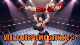 Mixed Wrestling Gooning #7: Thigh Dominion Mind Control