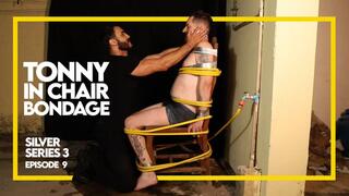 Tonny tied to the chair by Khal - Silver Series 3 - Episode 9 (1080p) Gay Bondage - Gay Domination - Tape Bondage - Chair - Gagged - BDSM - C4SBondage26