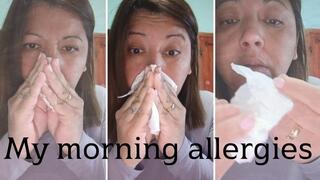 Mi cold morning allergies