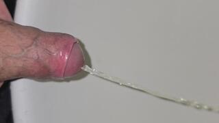 Alpha Cock Reveal & Slow-Mo Sink Pissing Degradation POV