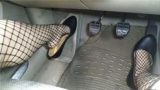 Sienna Gets Hot Driving and Revving