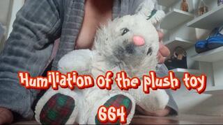 Humiliation of the plush toy 664