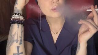 Smoking decompression after a long day in the OR