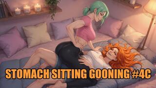 Stomach Sitting Gooning #4C: Eternal Stomach Sitting Trance (Animated, Music)