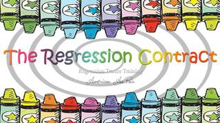 The Regression Contract