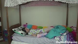 Taylor: Full Diaper at Night
