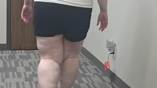 In Office Leg Crossing BBW