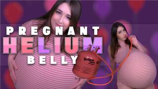 Pregnant Helium Belly